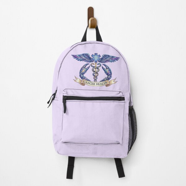 Item preview, Cancer Medical Zodiac – Caduceus Astrology Art designed and sold by med-lavender-ee.