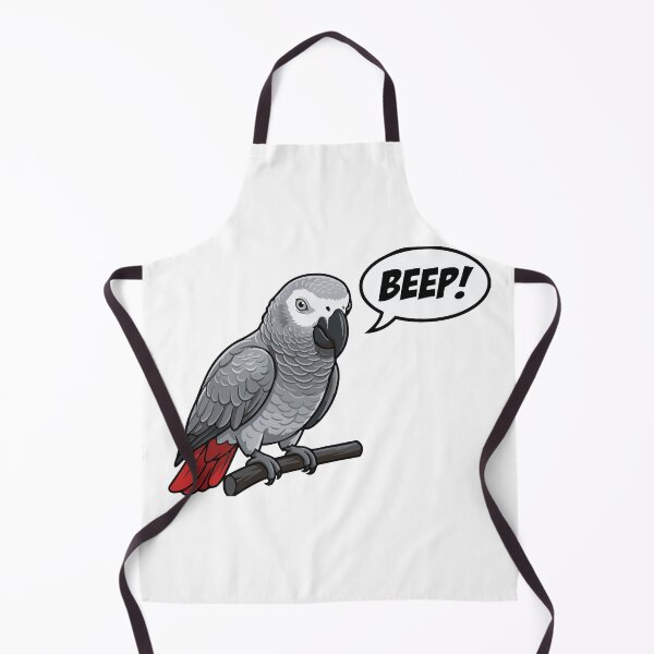 Item preview, Feathered Smart Speaker African Grey Parrot Meme designed and sold by Petzzz.