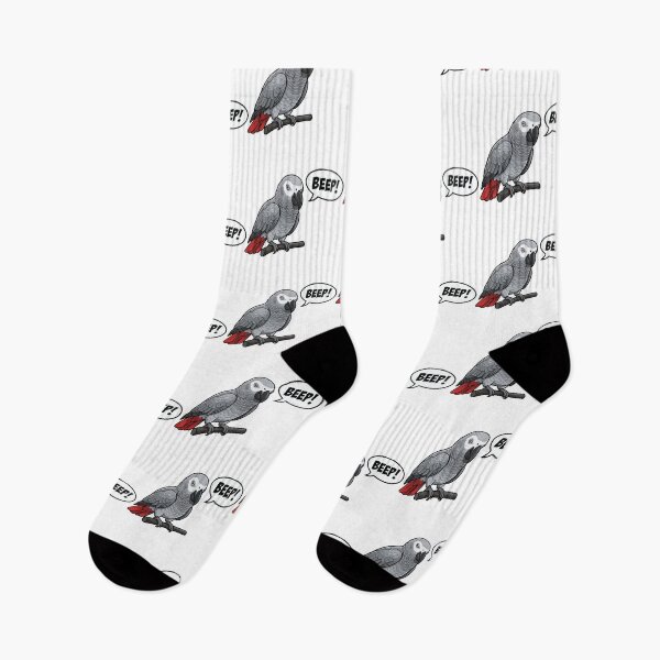 Item preview, Feathered Smart Speaker African Grey Parrot Meme designed and sold by Petzzz.