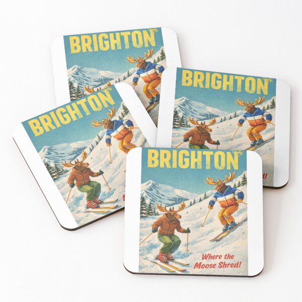 Item preview, Brighton Ski Resort Utah in Big Cottonwood Canyon near Wasatch Mountains and Salt Lake City designed and sold by Aryabek.