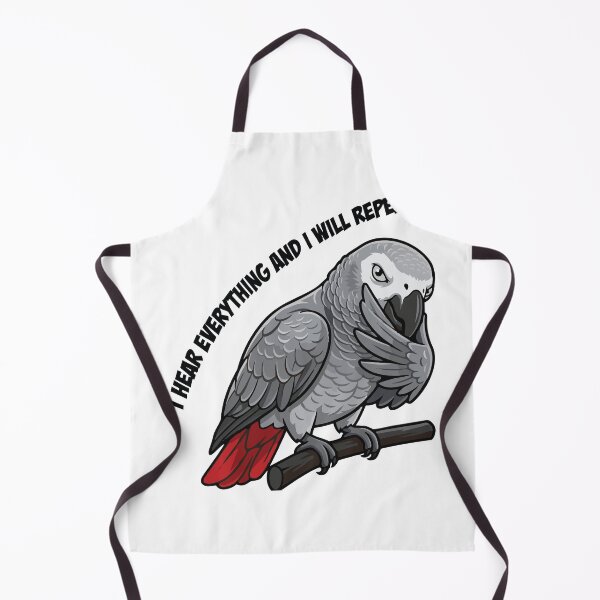 Item preview, I Repeat What You Say African Grey Parrot designed and sold by Petzzz.