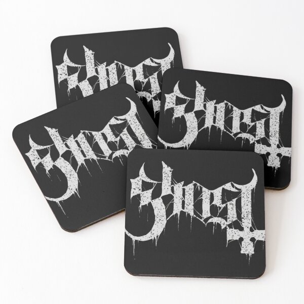 Artikelvorschau, Ghost Band Logo Textgrafik Illustration entworfen und verkauft von itskathharts.