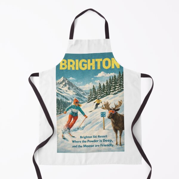 Item preview, Brighton Ski Resort Utah in Big Cottonwood Canyon of the Wasatch Mountains designed and sold by Aryabek.
