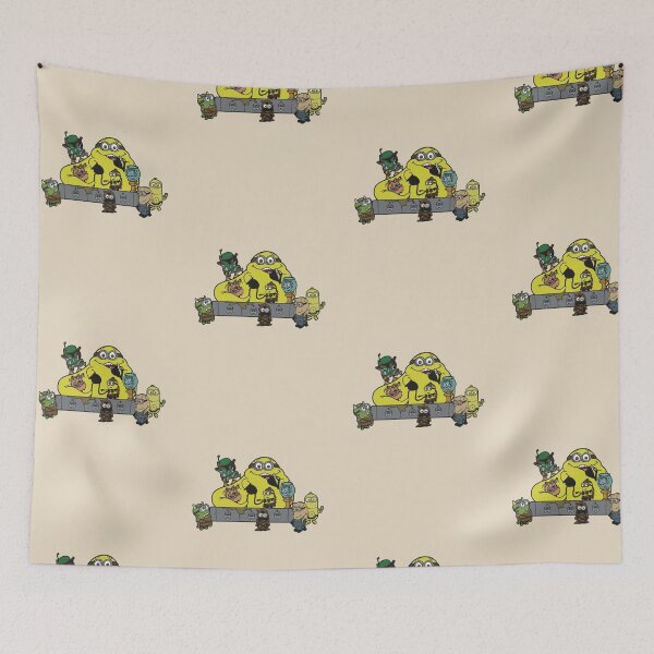 Item preview, Minions Jabba the Hutt Star Wars designed and sold by moamaxshop.