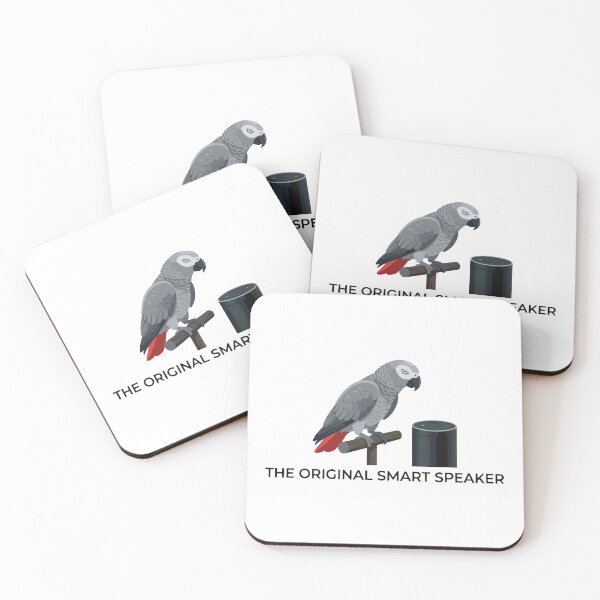 Item preview, The Original Smart Speaker African Grey Parrot designed and sold by Petzzz.