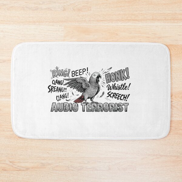 Item preview, Professional Audio Terrorist African Grey Parrot designed and sold by Petzzz.