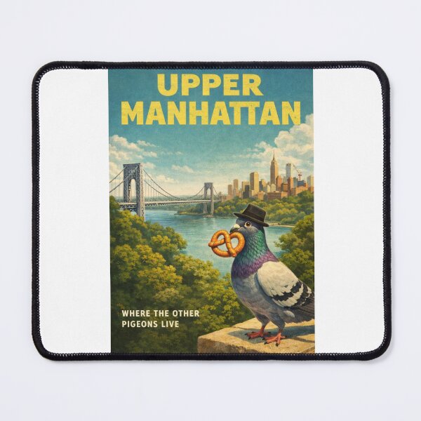 Item preview, Upper Manhattan New York City near Washington Heights and George Washington Bridge designed and sold by Aryabek.