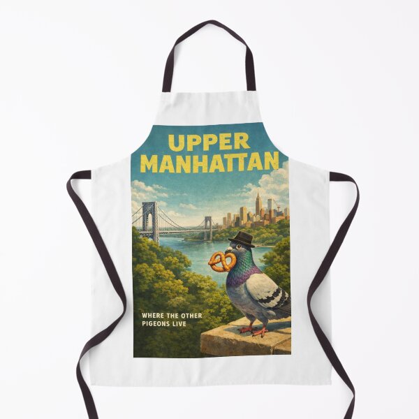 Item preview, Upper Manhattan New York City near Washington Heights and George Washington Bridge designed and sold by Aryabek.