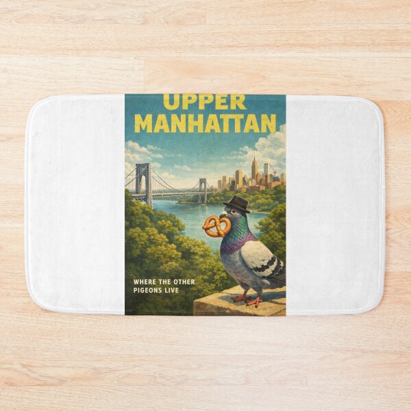 Item preview, Upper Manhattan New York City near Washington Heights and George Washington Bridge designed and sold by Aryabek.