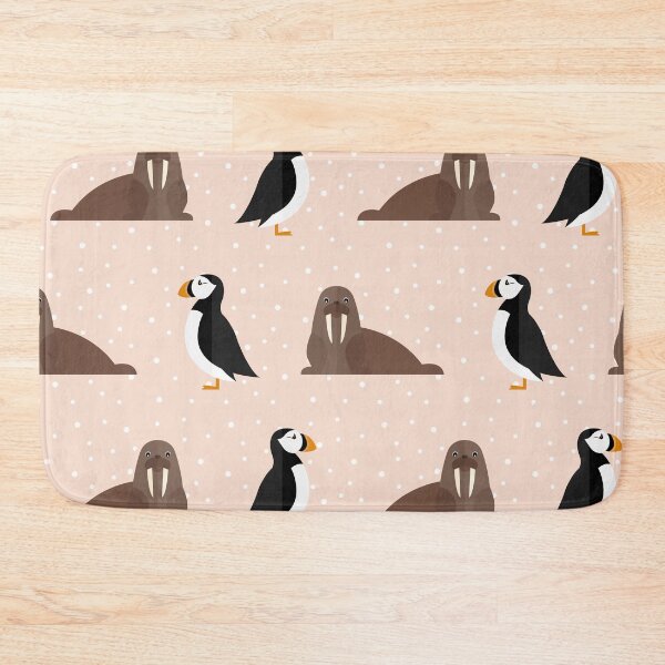 Item preview, Arctic adventures on pink designed and sold by reneesillus.