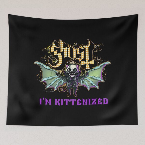 Item preview, Ghost Kittenized Skeleta designed and sold by karlosws.