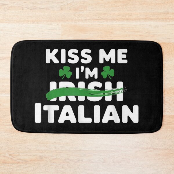 Item preview, Kiss Me I'm Irish Funny St Patricks Day Shamrock Quote designed and sold by EvelysEmelia.