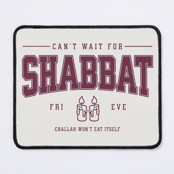 Item preview, Shabbat - Challah Won't Eat Itself - Shabbos Lovers designed and sold by Amber Dove Studio.
