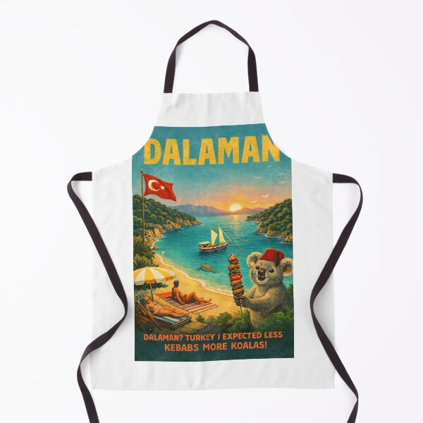 Item preview, Dalaman Turkey Vintage Mediterranean Coast Sunset Scene designed and sold by Aryabek.