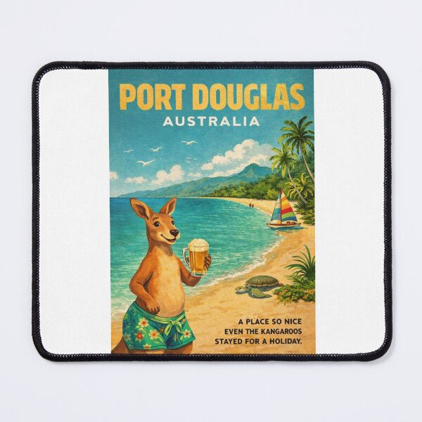 Item preview, Port Douglas Australia Vintage Great Barrier Reef Coast designed and sold by Aryabek.