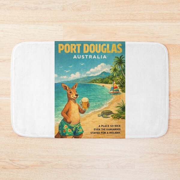 Item preview, Port Douglas Australia Vintage Great Barrier Reef Coast designed and sold by Aryabek.