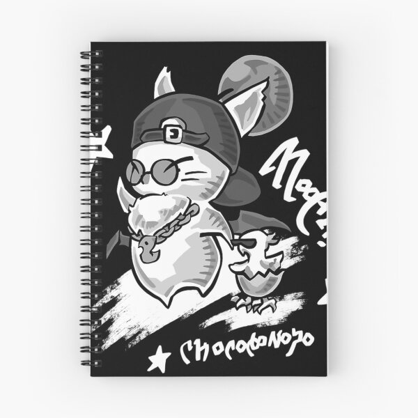 Item preview, Street Attire - Moogle  Chocobo Chick - Based On The In Game Item For Final Fantasy 14 Online In Graffiti Style designed and sold by OldArt90s.