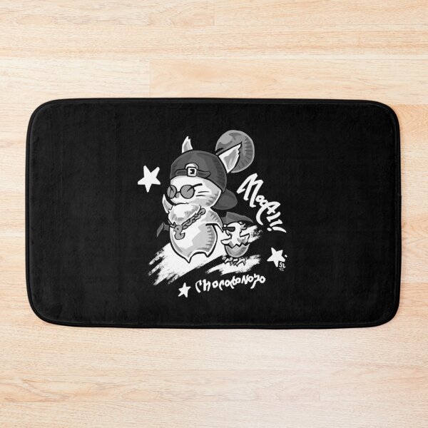 Item preview, Street Attire - Moogle  Chocobo Chick - Based On The In Game Item For Final Fantasy 14 Online In Graffiti Style designed and sold by OldArt90s.