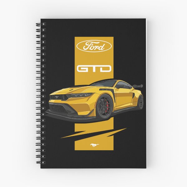 Artikelvorschau, Mustang GTD Gelb entworfen und verkauft von BronArtworks.