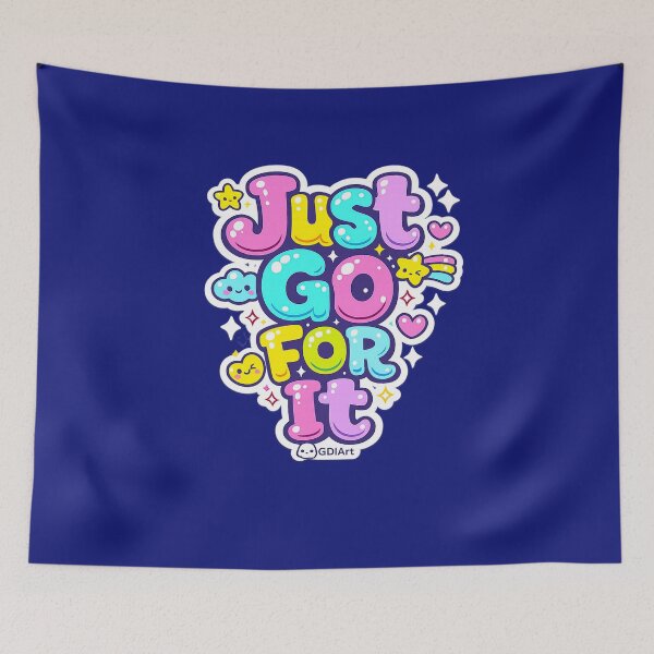 Item preview, Kawaii GDIArt - Just Go For It  designed and sold by GDIArt.
