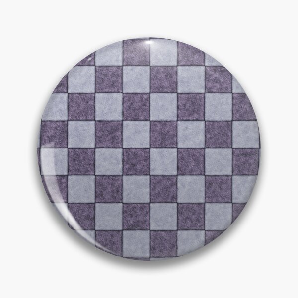 Item preview, Purple Checkerboard Pattern – Vintage Textured Grid designed and sold by drtalha.