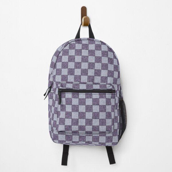 Item preview, Purple Checkerboard Pattern – Vintage Textured Grid designed and sold by drtalha.