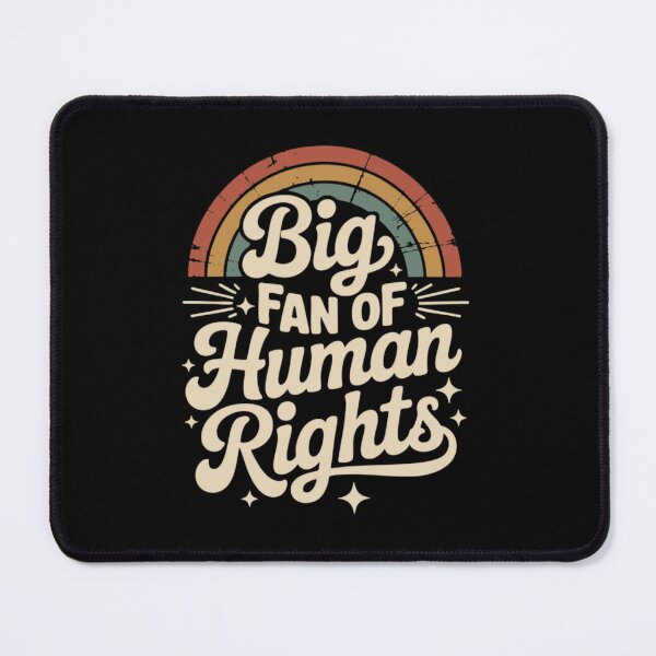 Item preview, Big Fan of Human Rights designed and sold by sheribmaguire.