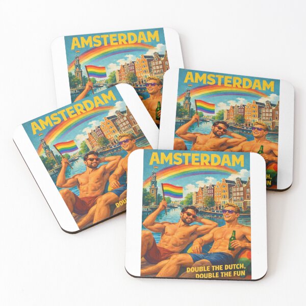 Item preview, Amsterdam EuroPride 2026 Rainbow Canal Celebration Poster designed and sold by Aryabek.