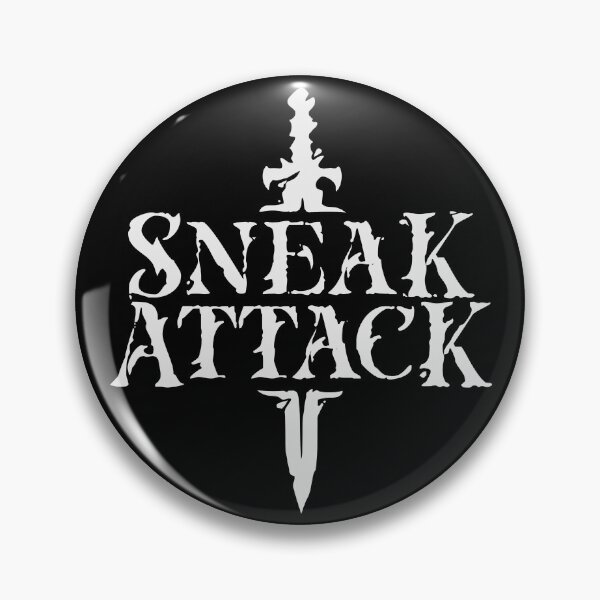 Item preview, Sneak Attack Shadow White Ink designed and sold by wolfkin-design.
