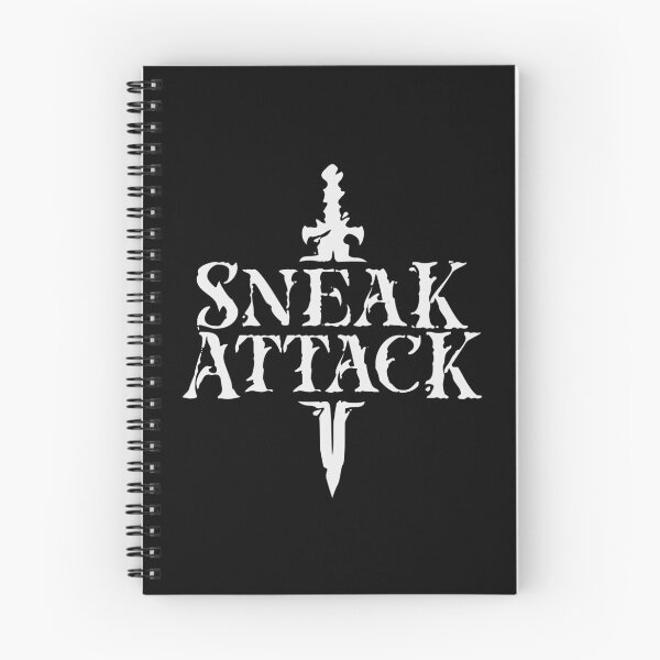 Item preview, Sneak Attack Shadow White Ink designed and sold by wolfkin-design.