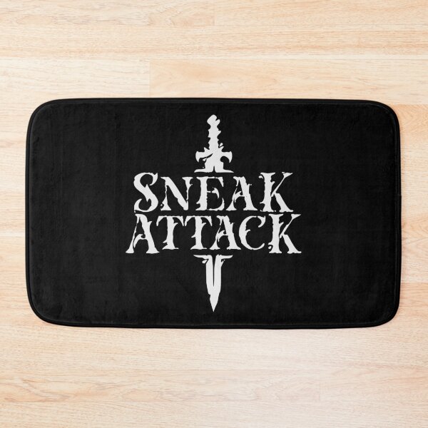 Item preview, Sneak Attack Shadow White Ink designed and sold by wolfkin-design.
