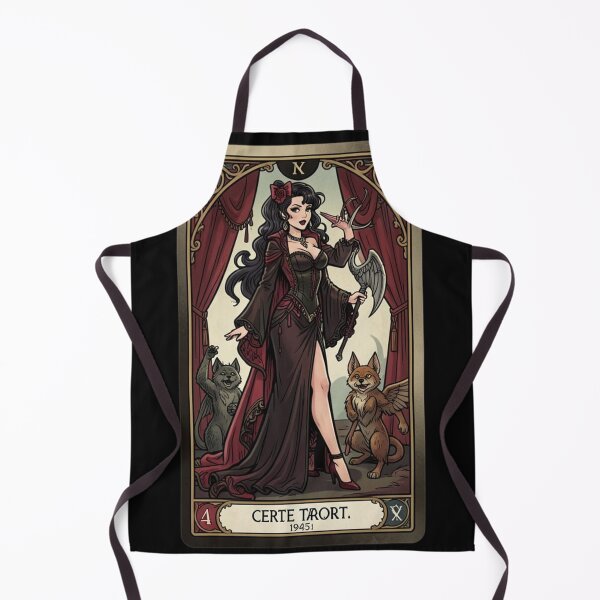 Item preview, Dark Gothic Tarot Woman – Mystical Fantasy Tarot Card Art designed and sold by FrenchRomani.