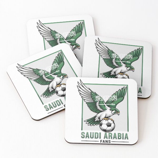 Item preview, Saudi Arabia Supporter Falcon Shield designed and sold by Majorprint.