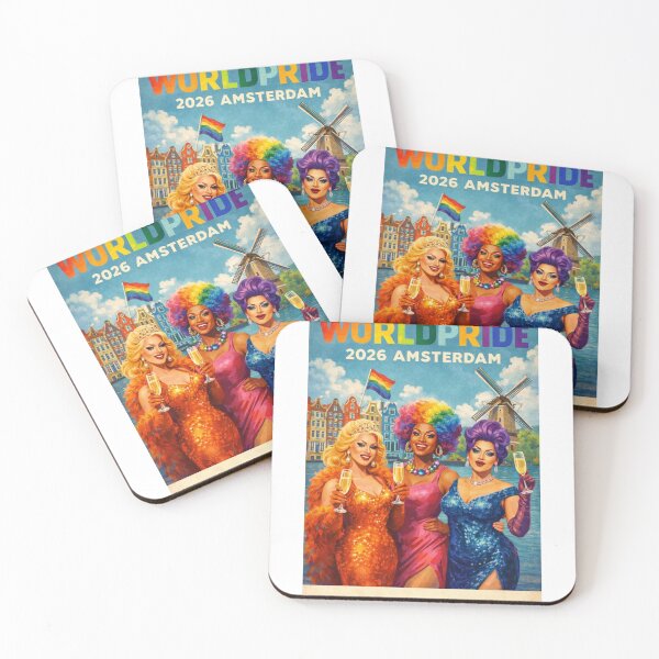 Item preview, WorldPride 2026 Amsterdam Canal Drag Queen Celebration designed and sold by Aryabek.