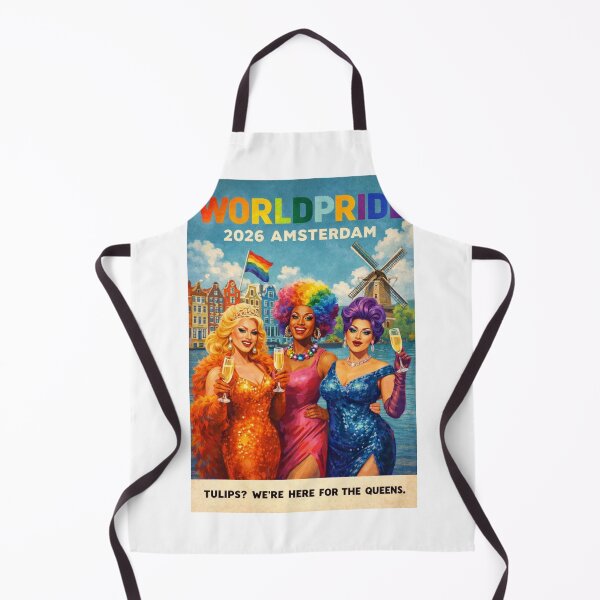 Item preview, WorldPride 2026 Amsterdam Canal Drag Queen Celebration designed and sold by Aryabek.