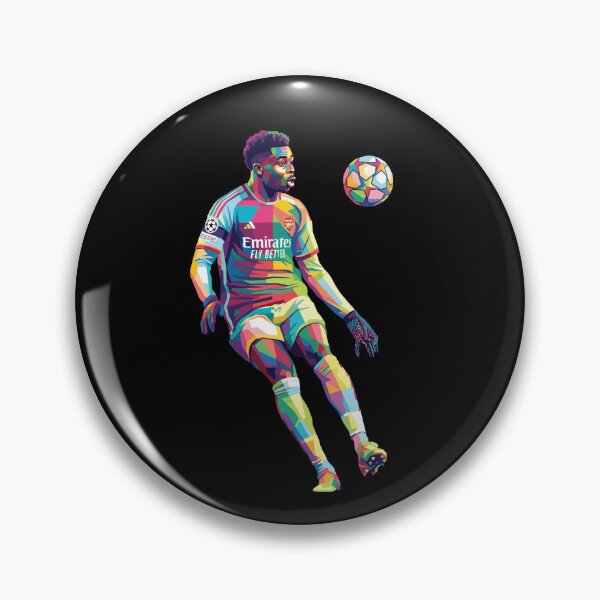 Item preview, Bukayo Saka Celebration Pop Art designed and sold by princejolin.