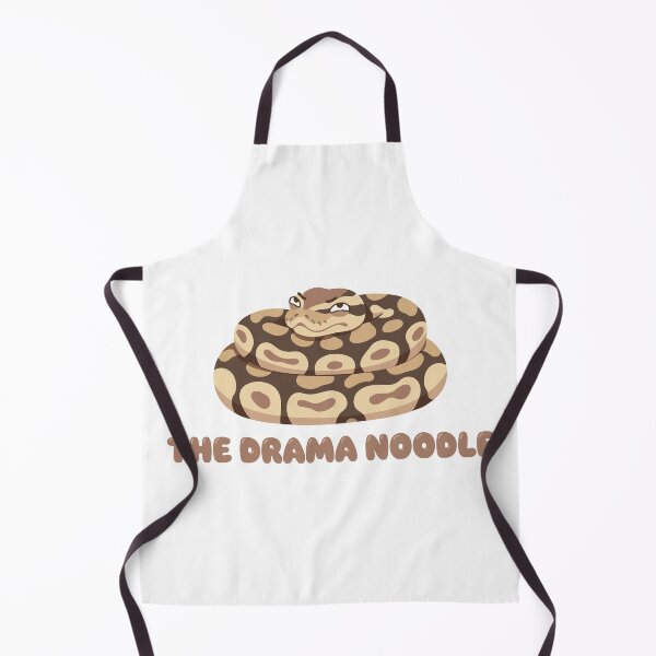 Item preview, The Drama Noodle Funny Ball Python Meme designed and sold by Petzzz.