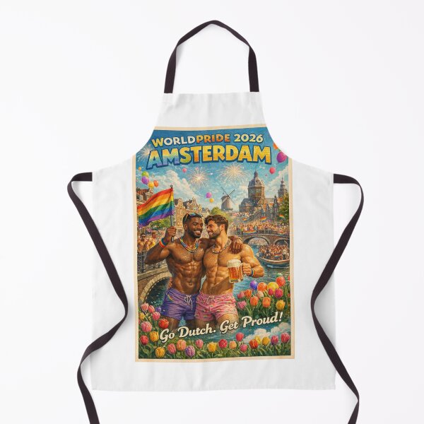 Item preview, WorldPride 2026 Amsterdam Canal Pride Festival Gay Retro designed and sold by Aryabek.