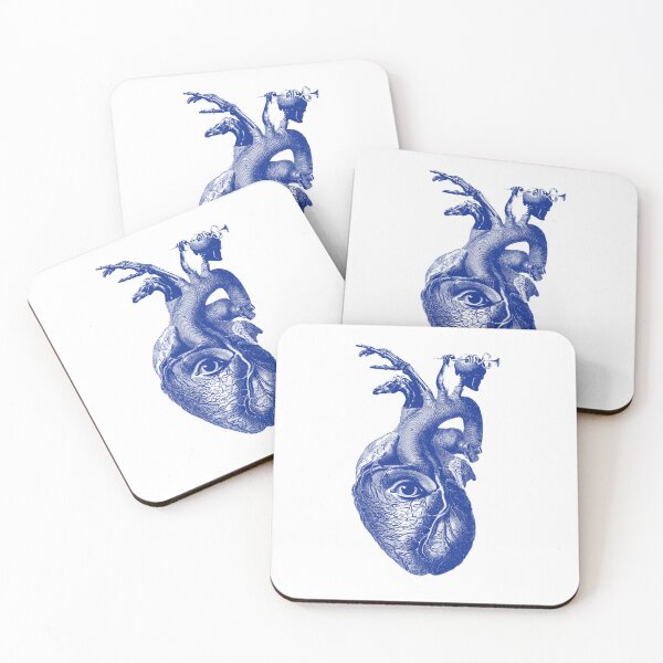 Item preview, Surrealistic heart designed and sold by Crossover Episode Art.