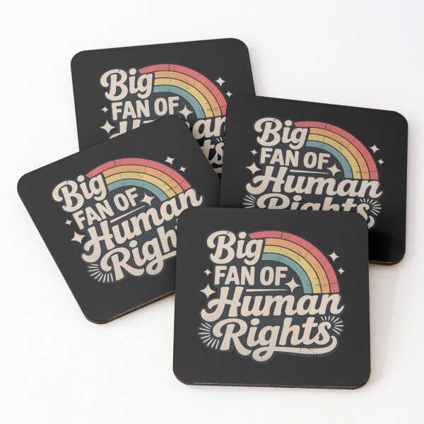Item preview, Big Fan of Human Rights  designed and sold by tiffanytocampo.