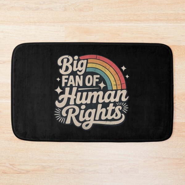 Item preview, Big Fan of Human Rights  designed and sold by tiffanytocampo.