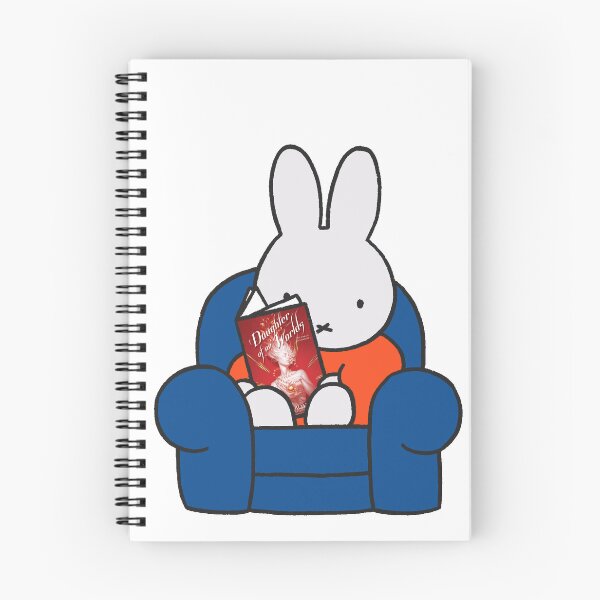 Item preview, miffy reading daughter of no worlds designed and sold by liveawhimsylife.