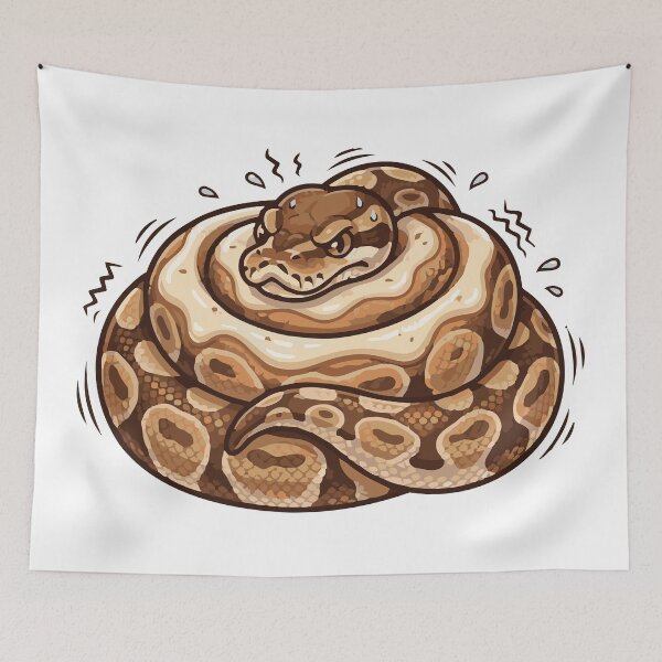 Item preview, Too Cold To Eat Dramatic Ball Python designed and sold by Petzzz.