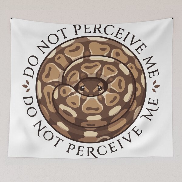 Item preview, Do Not Perceive Me Shy Ball Python designed and sold by Petzzz.