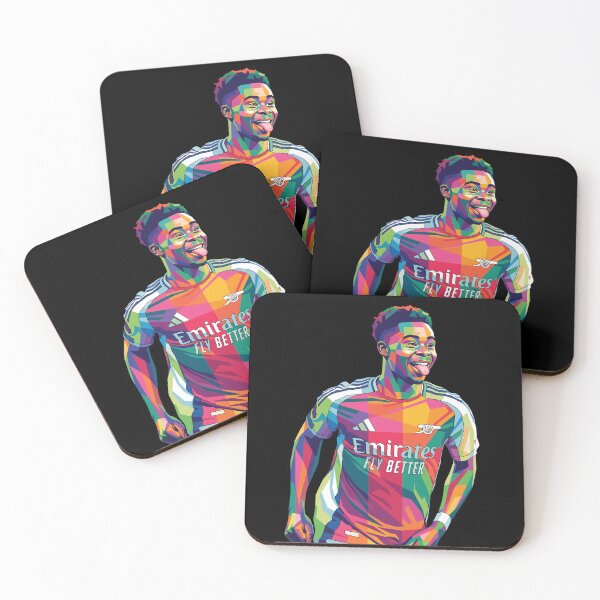 Item preview, Bukayo Saka Celebration Wpap Art designed and sold by princejolin.