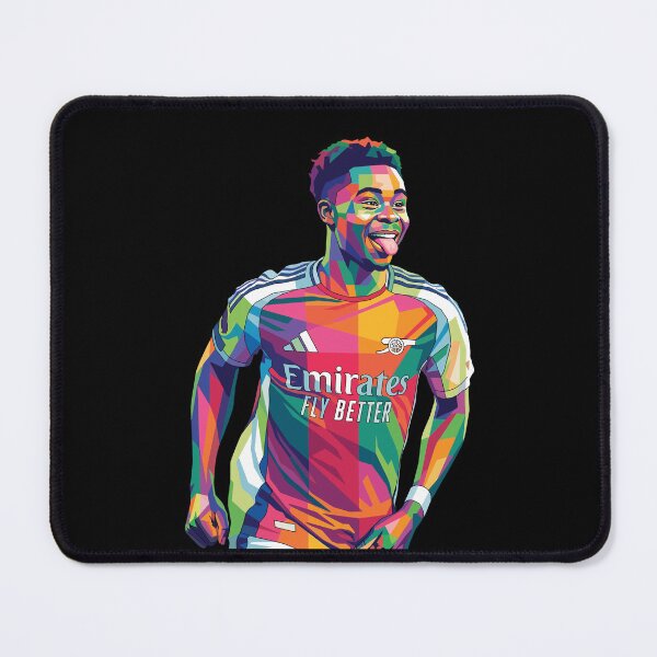 Item preview, Bukayo Saka Celebration Wpap Art designed and sold by princejolin.