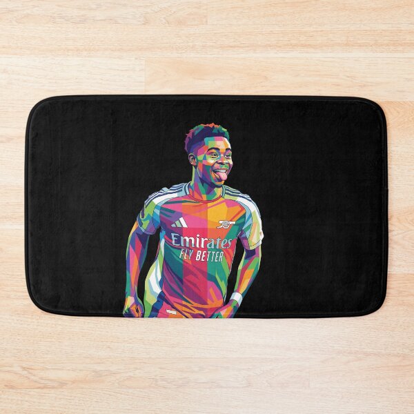 Item preview, Bukayo Saka Celebration Wpap Art designed and sold by princejolin.