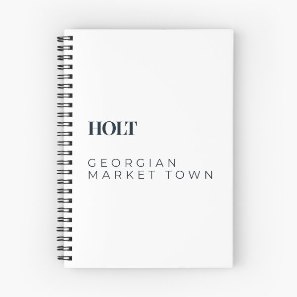 Item preview, Holt Georgian Market Town Norfolk Minimalist Typography Poster designed and sold by MyriadNorfolk.