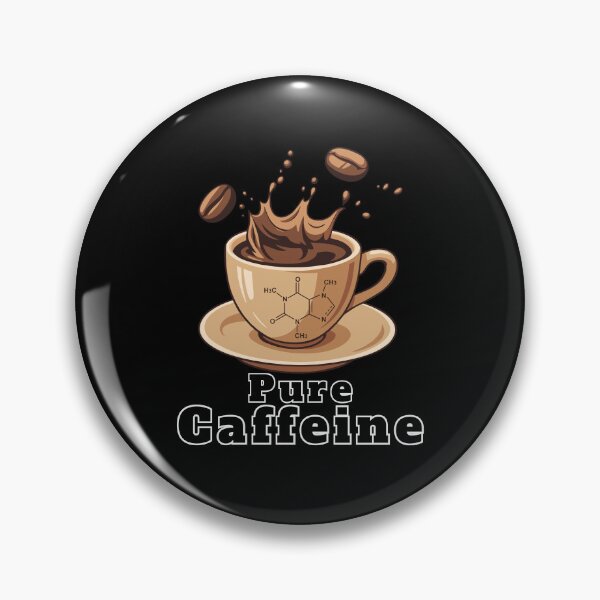 Item preview, Pure Caffeine – Chemistry Lover Science Design designed and sold by YAKOUT-STUDIO.
