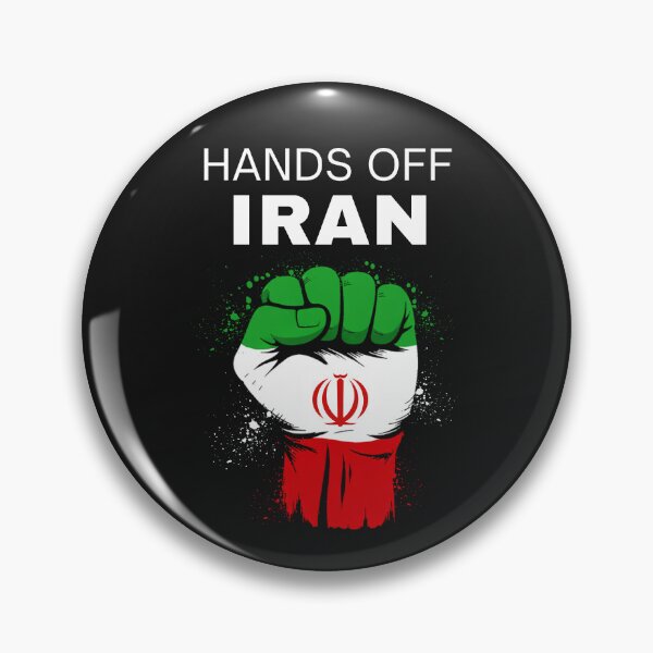 Item preview, Hands Off Iran | I Stand With Iran | Anti Iran War Protest designed and sold by Anniko Art Studio.